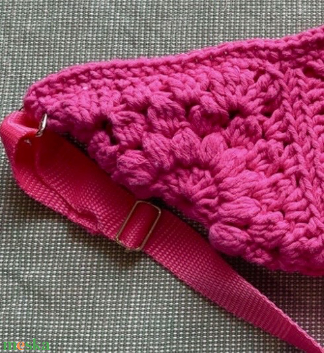 Kézzel horgolt válltáska / crossbody táska - táska & tok - kézitáska & válltáska - kézitáska - Meska.hu