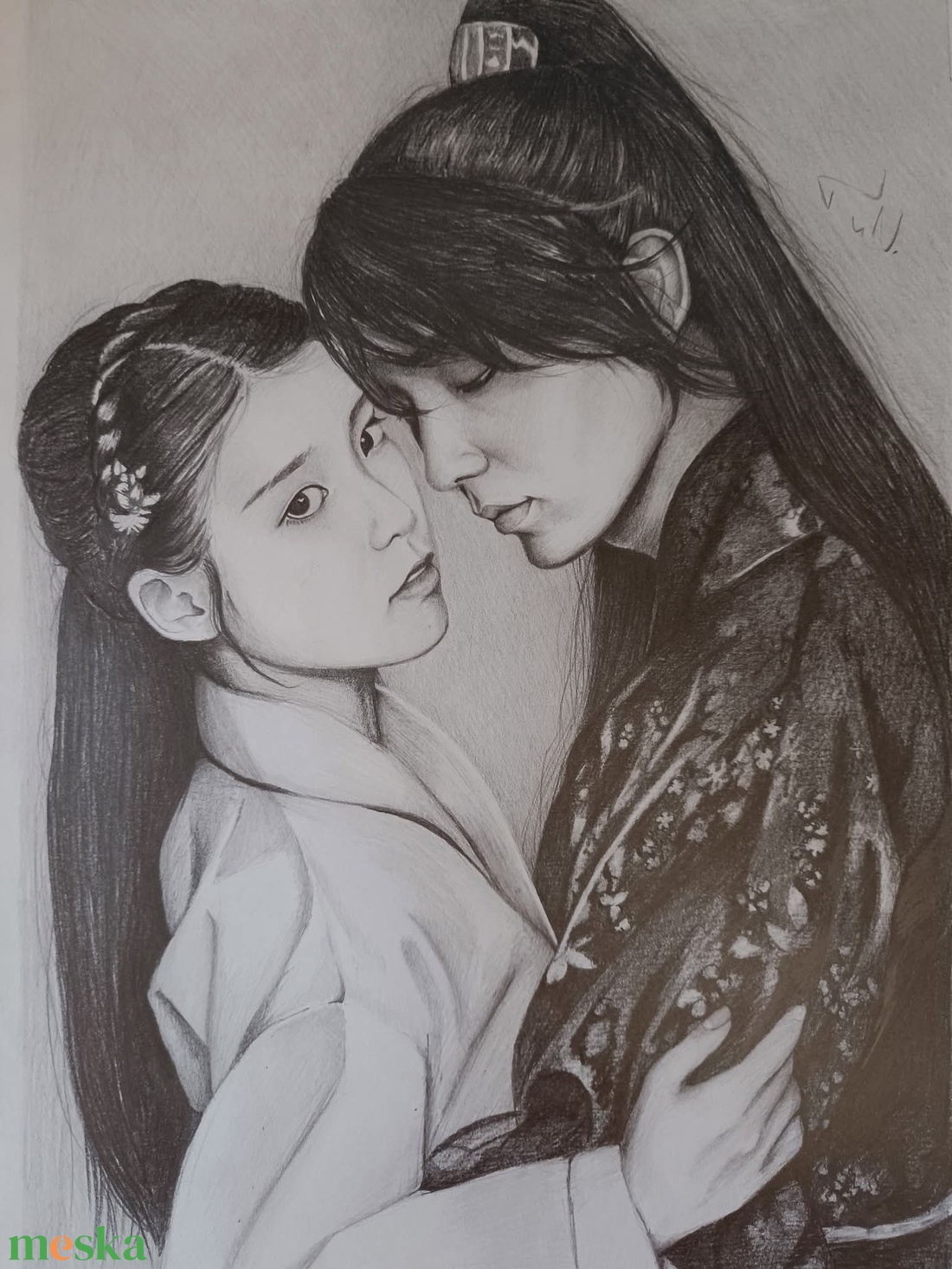 Moon lovers - művészet - grafika & illusztráció - ceruzarajz - Meska.hu Moon lovers - művészet - grafika & illusztráció - ceruzarajz - Meska.hu