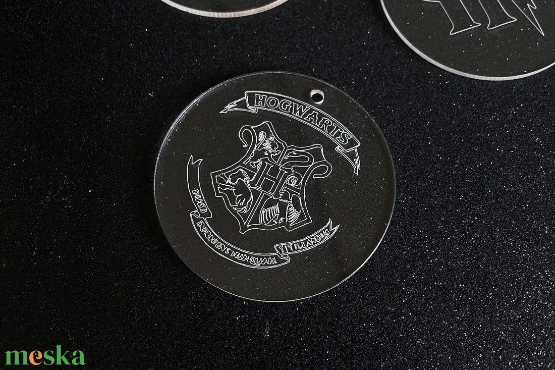 Harry Potter plexi karácsonyfadísz szett - karácsony - karácsonyi lakásdekoráció - karácsonyfadíszek - Meska.hu