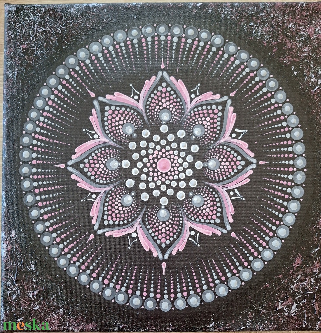 Pontozott mandala - otthon & életmód - dekoráció - spiritualitás - mandala - Meska.hu