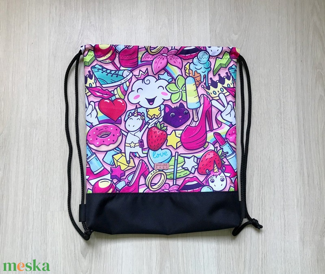 Szuper Cuki Pink Vízálló Hátizsák - táska & tok - hátizsák - tornazsák, gymbag - Meska.hu Szuper Cuki Pink Vízálló Hátizsák - táska & tok - hátizsák - tornazsák, gymbag - Meska.hu