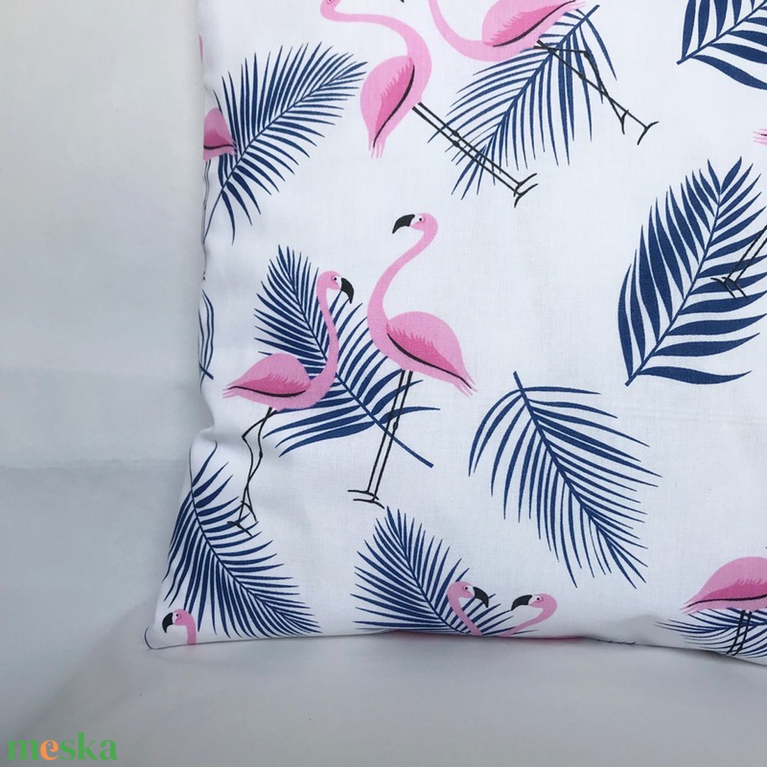 Flamingó Párok Kék Pálmalevelekkel Szatyor - táska & tok - bevásárlás & shopper táska - shopper, textiltáska, szatyor - Meska.hu Flamingó Párok Kék Pálmalevelekkel Szatyor - táska & tok - bevásárlás & shopper táska - shopper, textiltáska, szatyor - Meska.hu