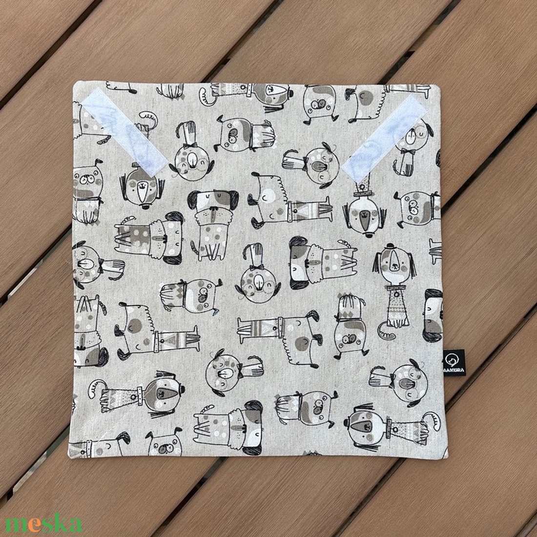 Rajzolt Kutya Mintás Textil Szalvéta Újraszalvéta - táska & tok - uzsonna- & ebéd tartó - szendvics csomagoló - Meska.hu Rajzolt Kutya Mintás Textil Szalvéta Újraszalvéta - táska & tok - uzsonna- & ebéd tartó - szendvics csomagoló - Meska.hu