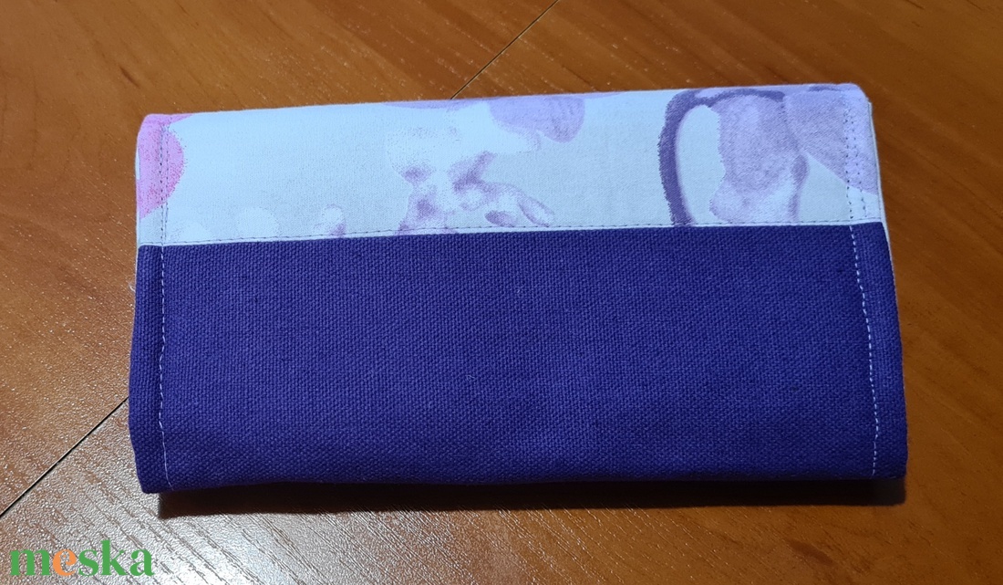 Textil pénztárca - táska & tok - pénztárca & más tok - pénztárca - női pénztárca - Meska.hu