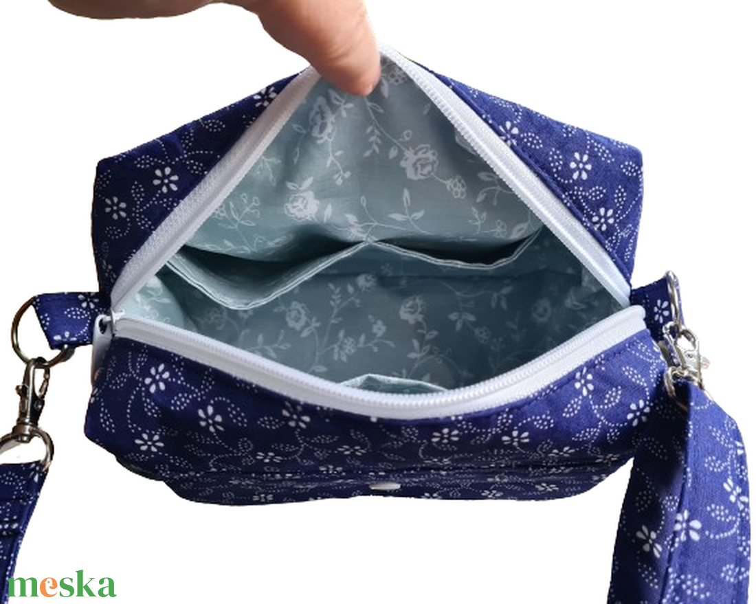 Kis cipzáras kékfestő válltáska - táska & tok - kézitáska & válltáska - válltáska - Meska.hu Kis cipzáras kékfestő válltáska - táska & tok - kézitáska & válltáska - válltáska - Meska.hu