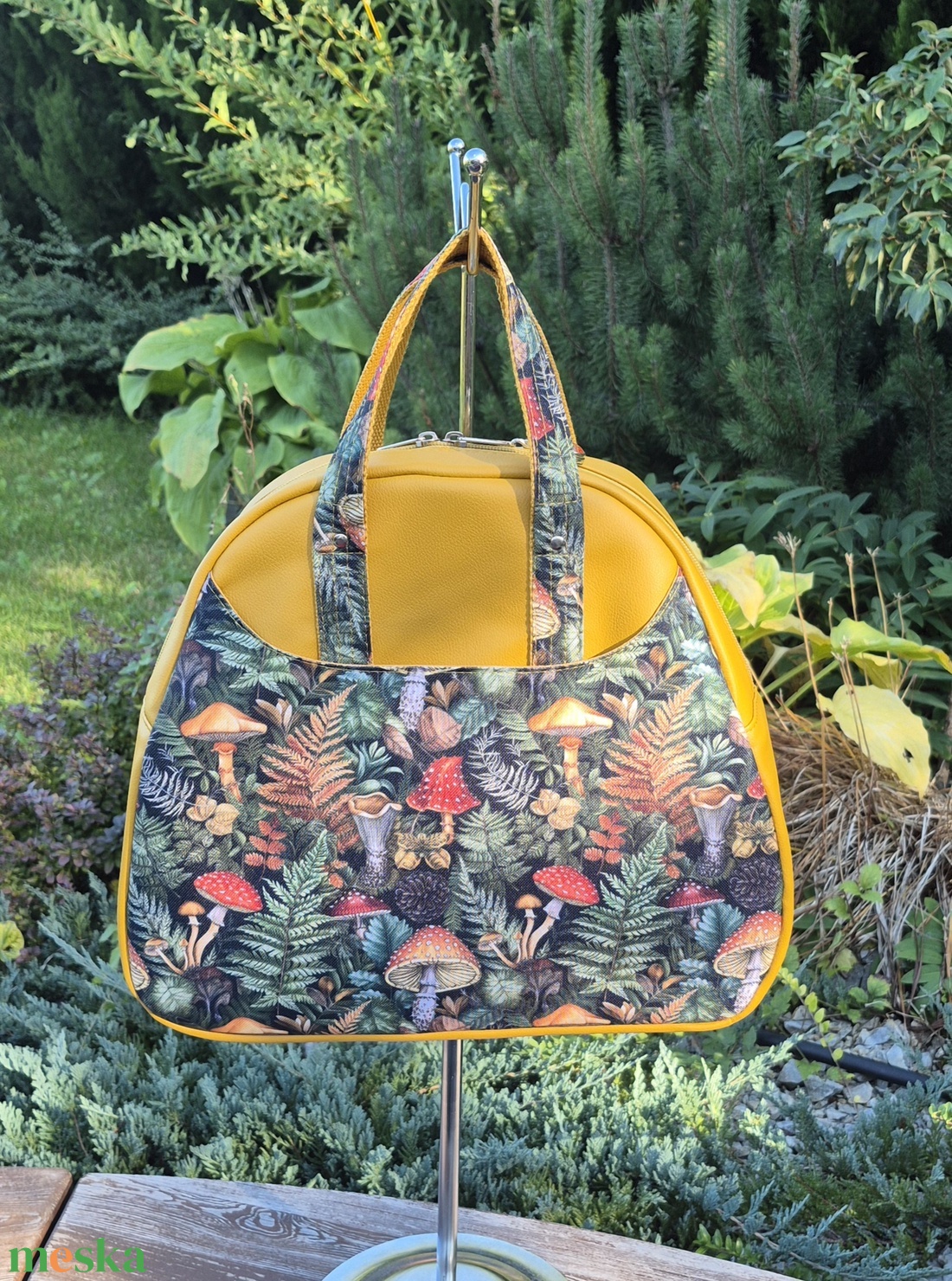 Ovális kézitáska - táska & tok - kézitáska & válltáska - válltáska - Meska.hu