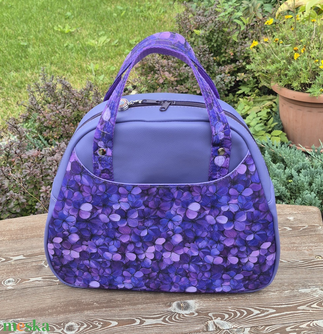 Ovális kézitáska - táska & tok - kézitáska & válltáska - válltáska - Meska.hu