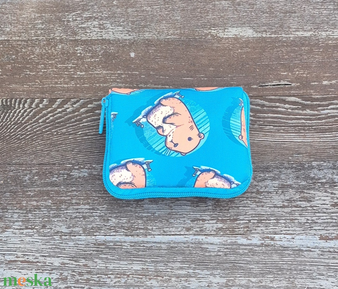 Hörcsögös pénztárca gyerekeknek - táska & tok - pénztárca & más tok - pénztárca - gyerek pénztárca - Meska.hu