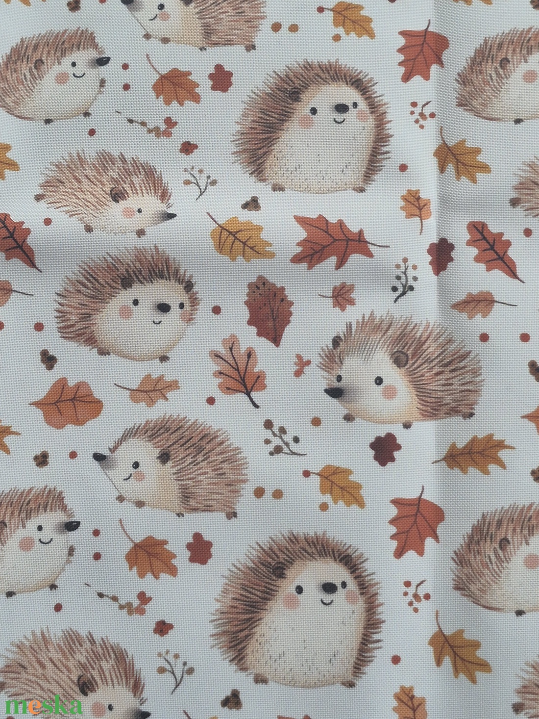 Cuki sünik - vízhatlan gyöngyvászon - kellékek & szerszámok - méteráru - vászon - gyöngyvászon - Meska.hu