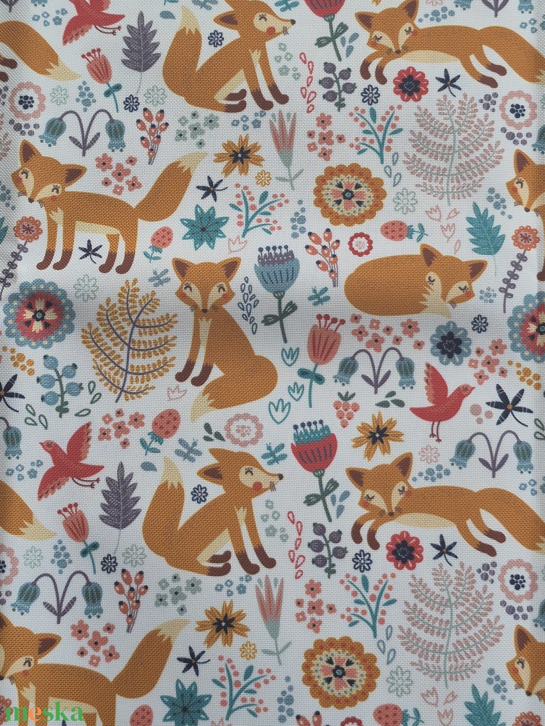 Rókacuka - vízhatlan gyöngyvászon - kellékek & szerszámok - méteráru - vászon - gyöngyvászon - Meska.hu