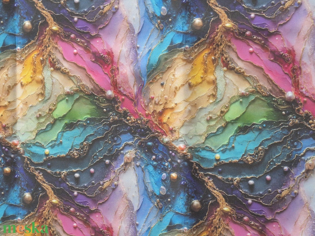 Színkavalkád - vízhatlan gyöngyvászon - kellékek & szerszámok - méteráru - vászon - gyöngyvászon - Meska.hu