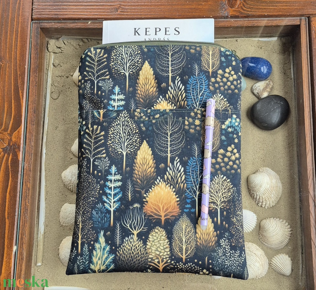 Cipzáras könyvtok gyöngyvászonból - könyv & zene - könyvtok - Meska.hu