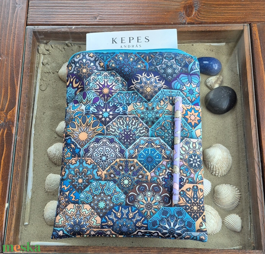 Cipzáras könyvtok gyöngyvászonból - könyv & zene - könyvtok - Meska.hu