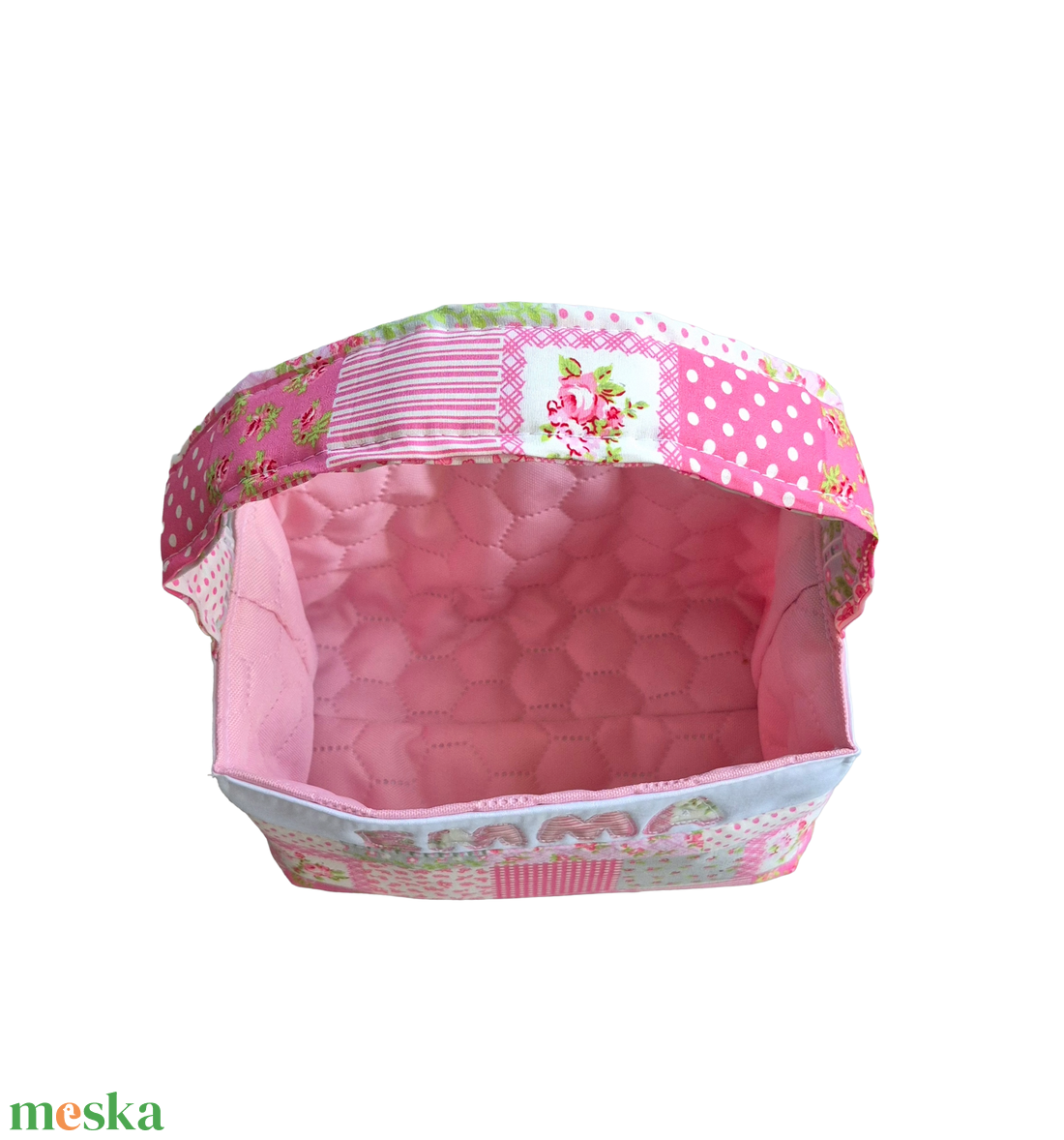 Egyedi, neves textil kosár lányoknak - otthon & életmód - tárolás & rendszerezés - tárolókosár - Meska.hu