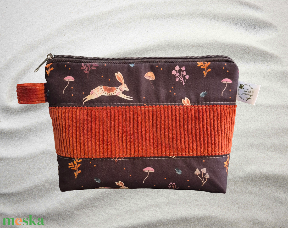 Juharfa neszeszer kollekció - nyuszik - táska & tok - neszesszer - Meska.hu