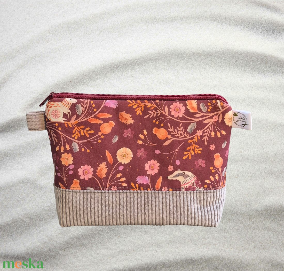 Juharfa neszeszer kollekció - csipkebogyó - táska & tok - neszesszer - Meska.hu