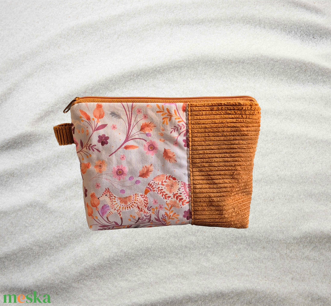 Juharfa neszeszer kollekció - róka - táska & tok - neszesszer - Meska.hu