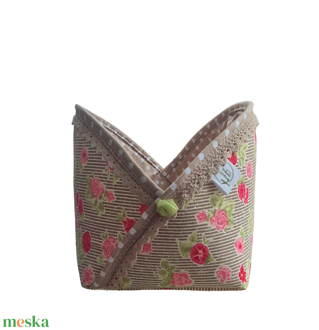 Romance  tárolókollekció - nagy - otthon & életmód - tárolás & rendszerezés - tárolókosár - Meska.hu