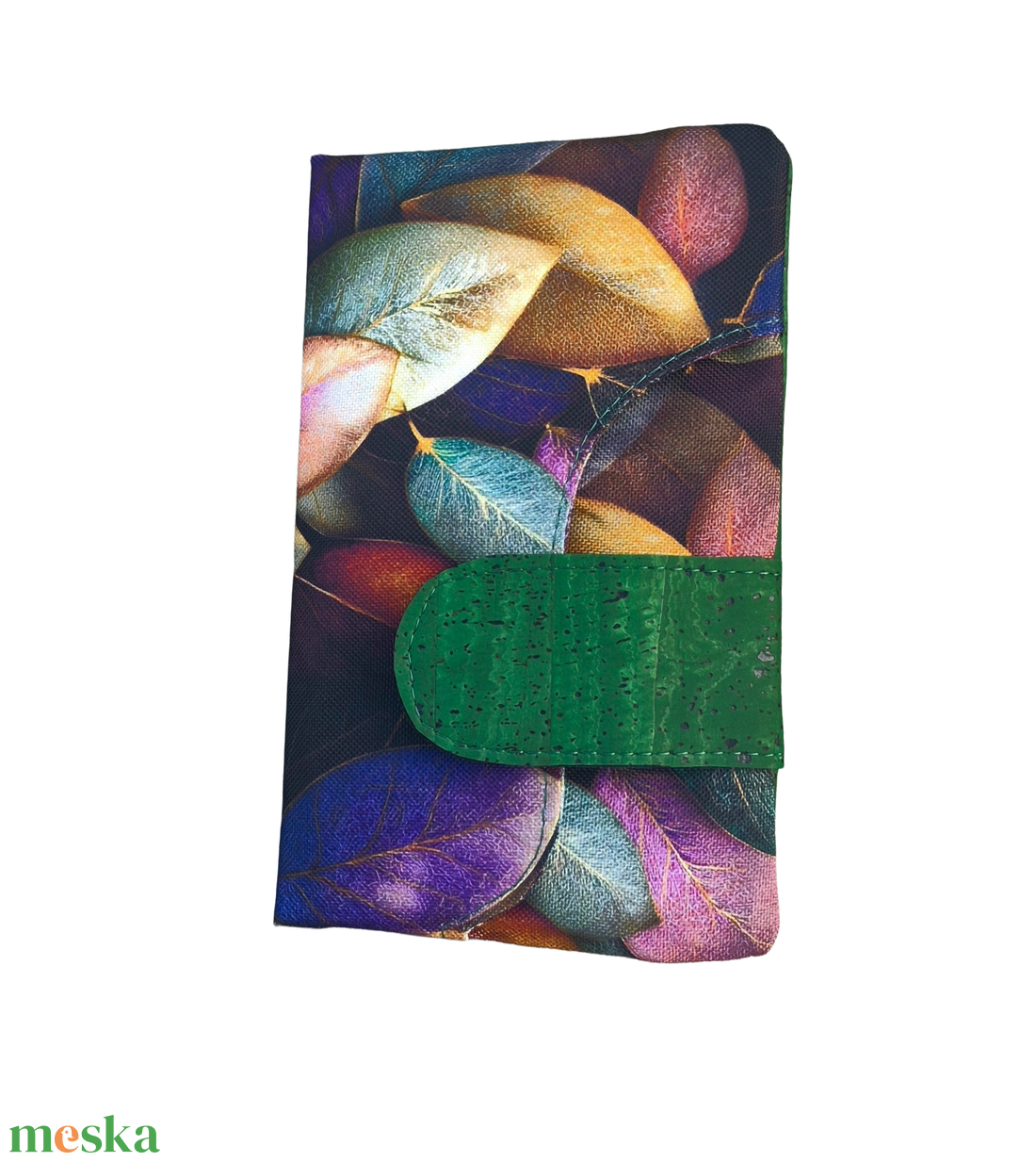 Színes levelek női pénztárca - táska & tok - pénztárca & más tok - pénztárca - női pénztárca - Meska.hu