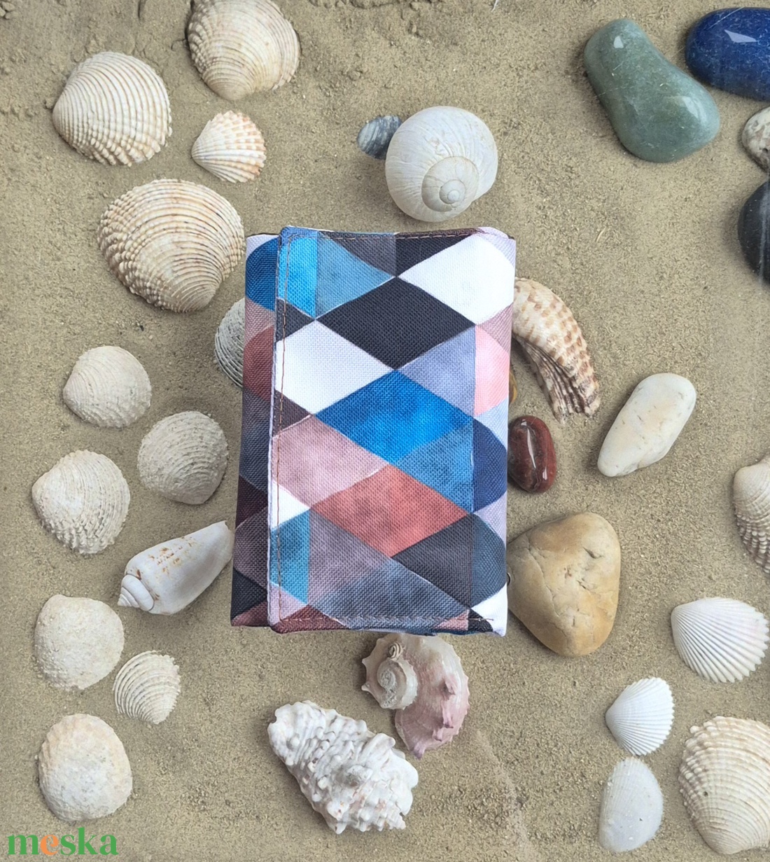 Kisméretű férfi pénztárca gyöngyvászonból - táska & tok - pénztárca & más tok - pénztárca - férfi pénztárca - Meska.hu