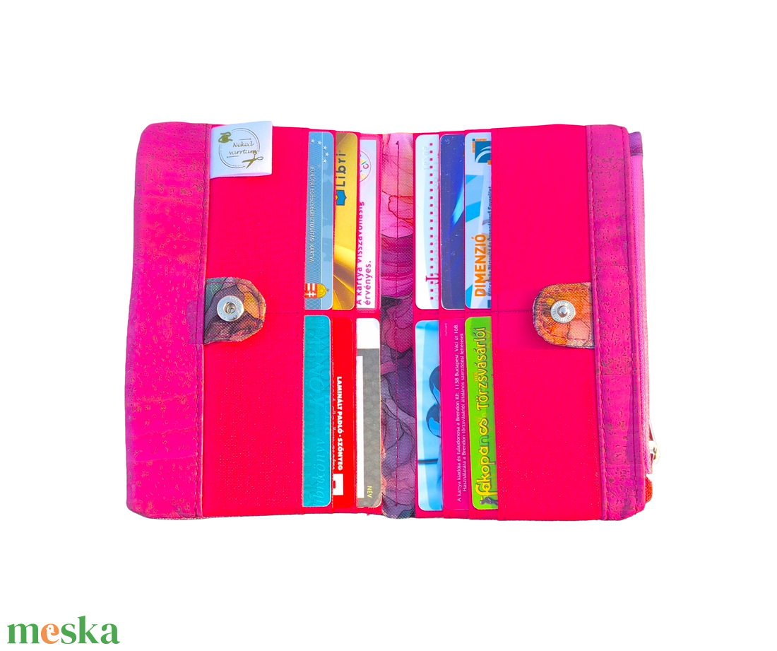 Lila álom pénztárca - táska & tok - pénztárca & más tok - pénztárca - női pénztárca - Meska.hu