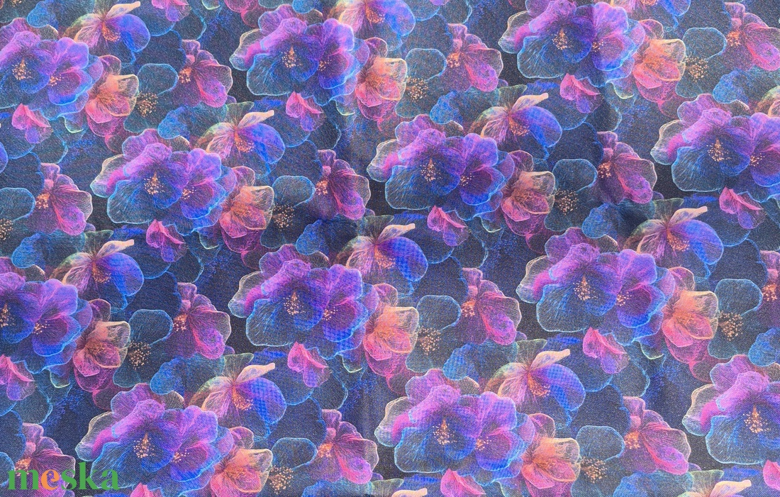 Lilac blossom - vízhatlan gyöngyvászon - kellékek & szerszámok - méteráru - vászon - gyöngyvászon - Meska.hu