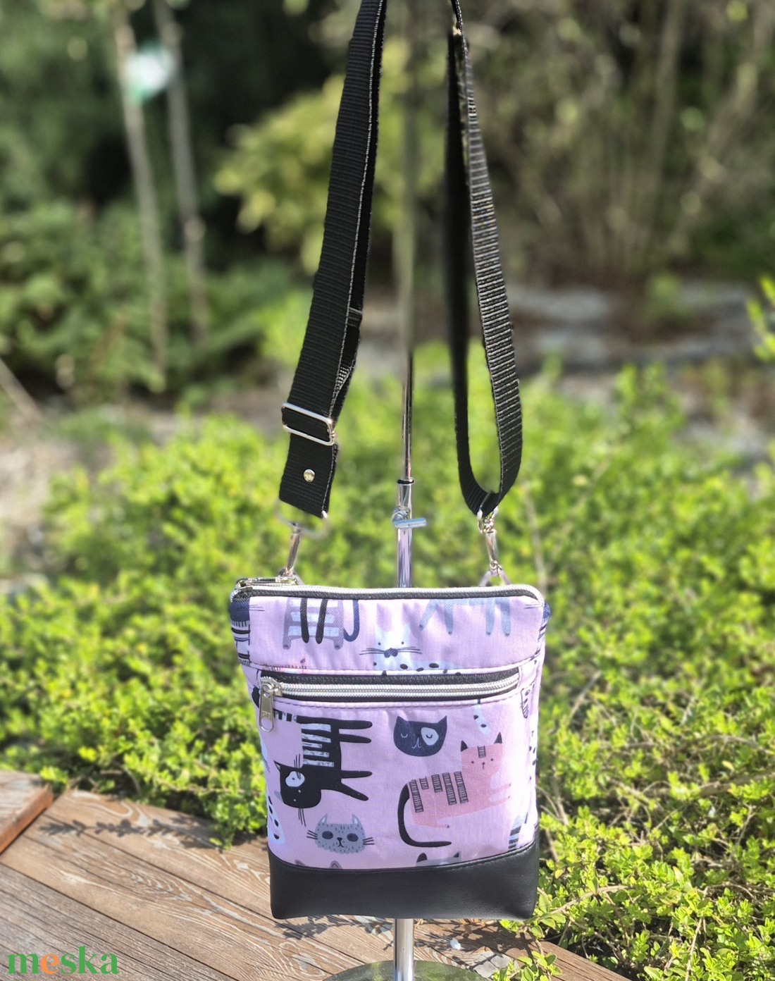 Oldaltáska kislányoknak - cicák - táska & tok - kézitáska & válltáska - válltáska - Meska.hu