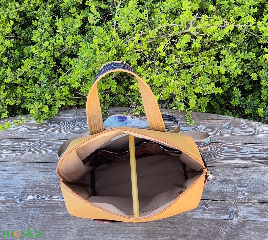 Inky őzbarna női hátizsák - táska & tok - hátizsák - hátizsák - Meska.hu