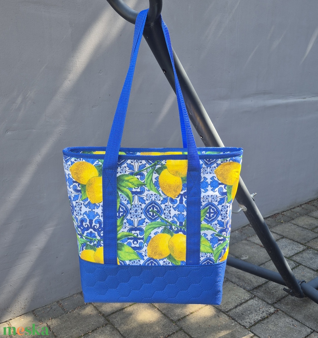 Citromeum - nyári válltáska - táska & tok - bevásárlás & shopper táska - shopper, textiltáska, szatyor - Meska.hu