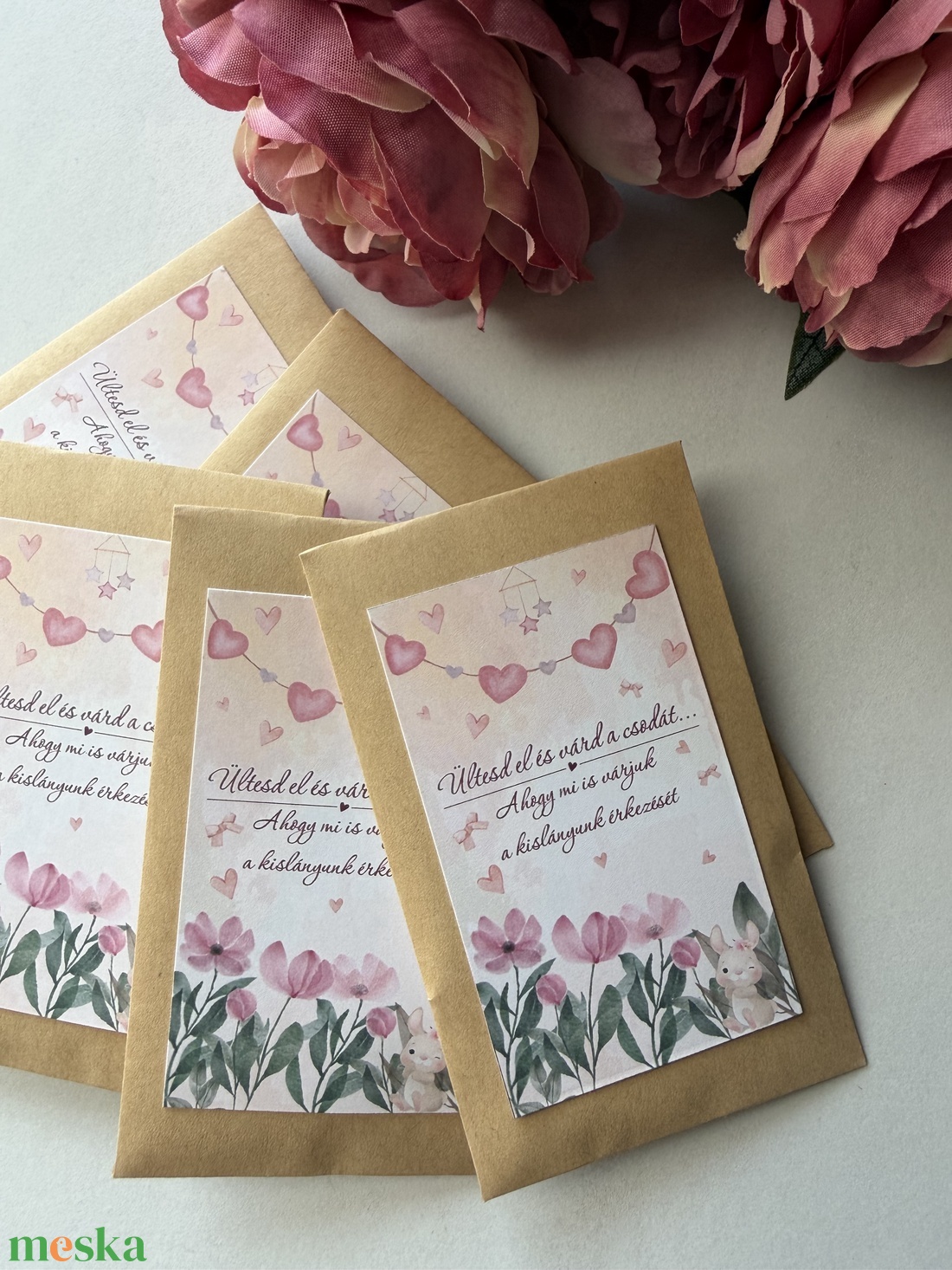 Virágmag tasak, köszönőajándék - esküvő - emlék & ajándék - köszönőajándék - Meska.hu