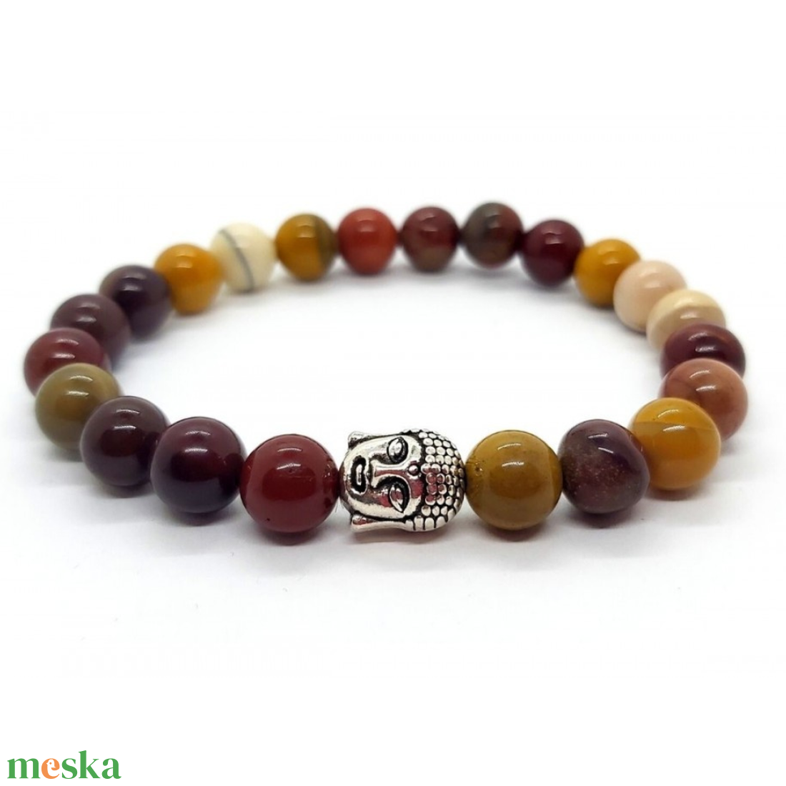 Buddha-mokait ásvány karkötő - ékszer - karkötő - gyöngyös karkötő - Meska.hu Buddha-mokait ásvány karkötő - ékszer - karkötő - gyöngyös karkötő - Meska.hu