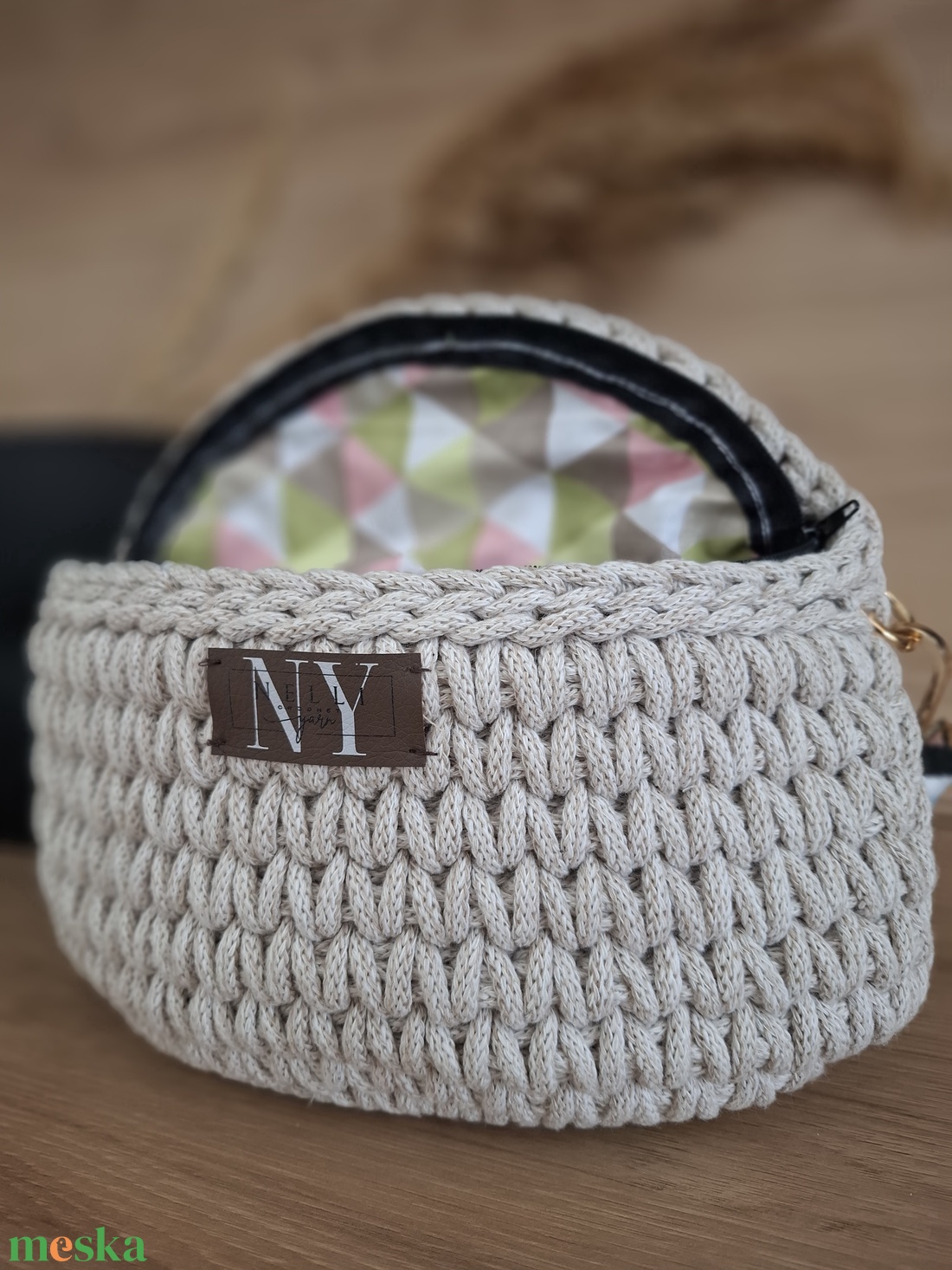 Horgolt búzaszemes crossbody - táska & tok - kézitáska & válltáska - vállon átvethető táska - Meska.hu Horgolt búzaszemes crossbody - táska & tok - kézitáska & válltáska - vállon átvethető táska - Meska.hu