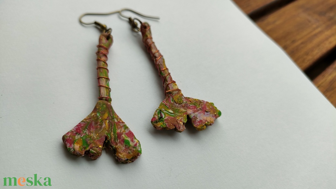Színes ginkgo levél fülbevaló - magic Ginkgo Biloba - ékszer - fülbevaló - lógó fülbevaló - Meska.hu Színes ginkgo levél fülbevaló - magic Ginkgo Biloba - ékszer - fülbevaló - lógó fülbevaló - Meska.hu