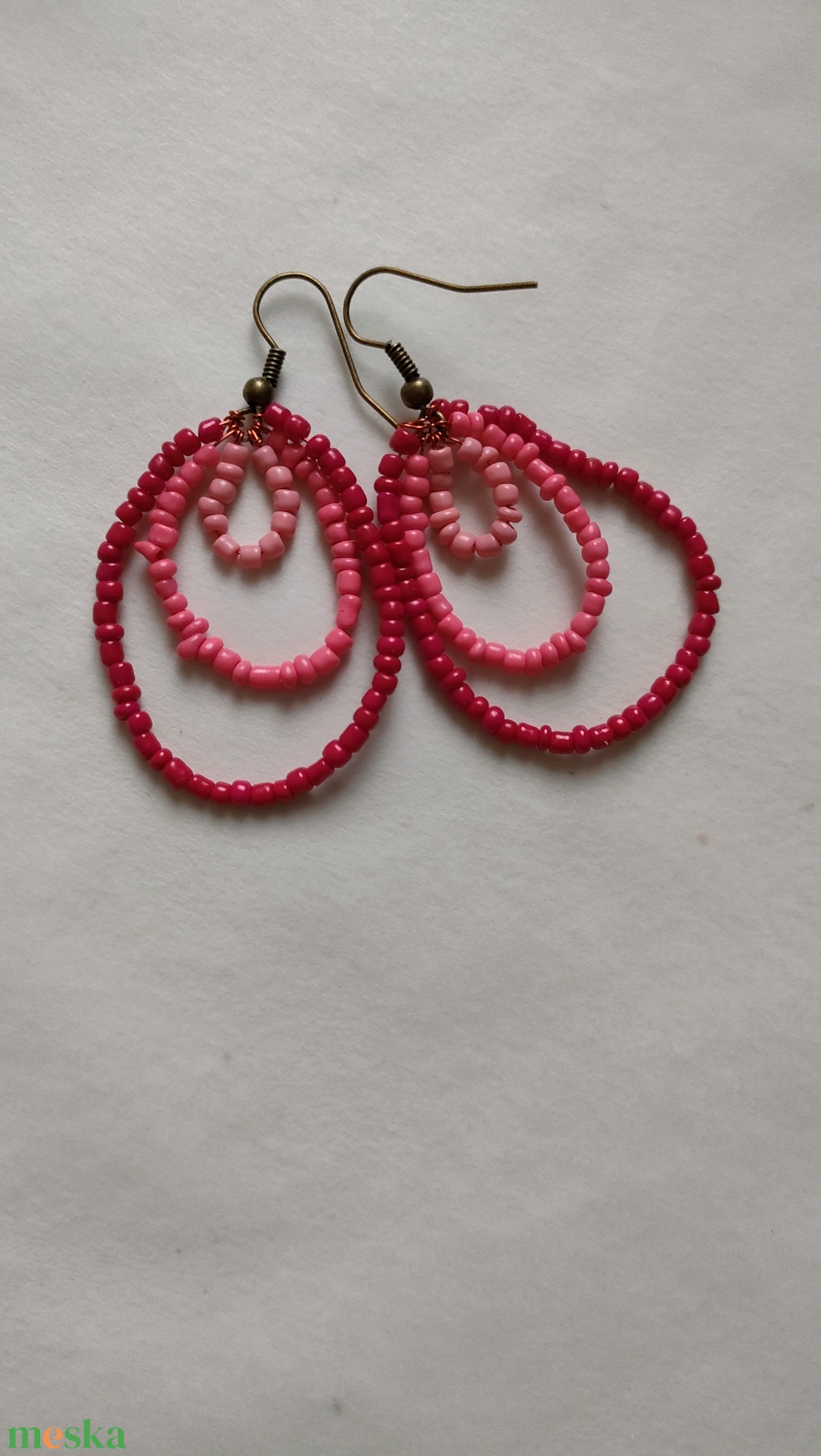 Gyöngyös fülbevaló  - ékszer - fülbevaló - lógó fülbevaló - Meska.hu Gyöngyös fülbevaló  - ékszer - fülbevaló - lógó fülbevaló - Meska.hu