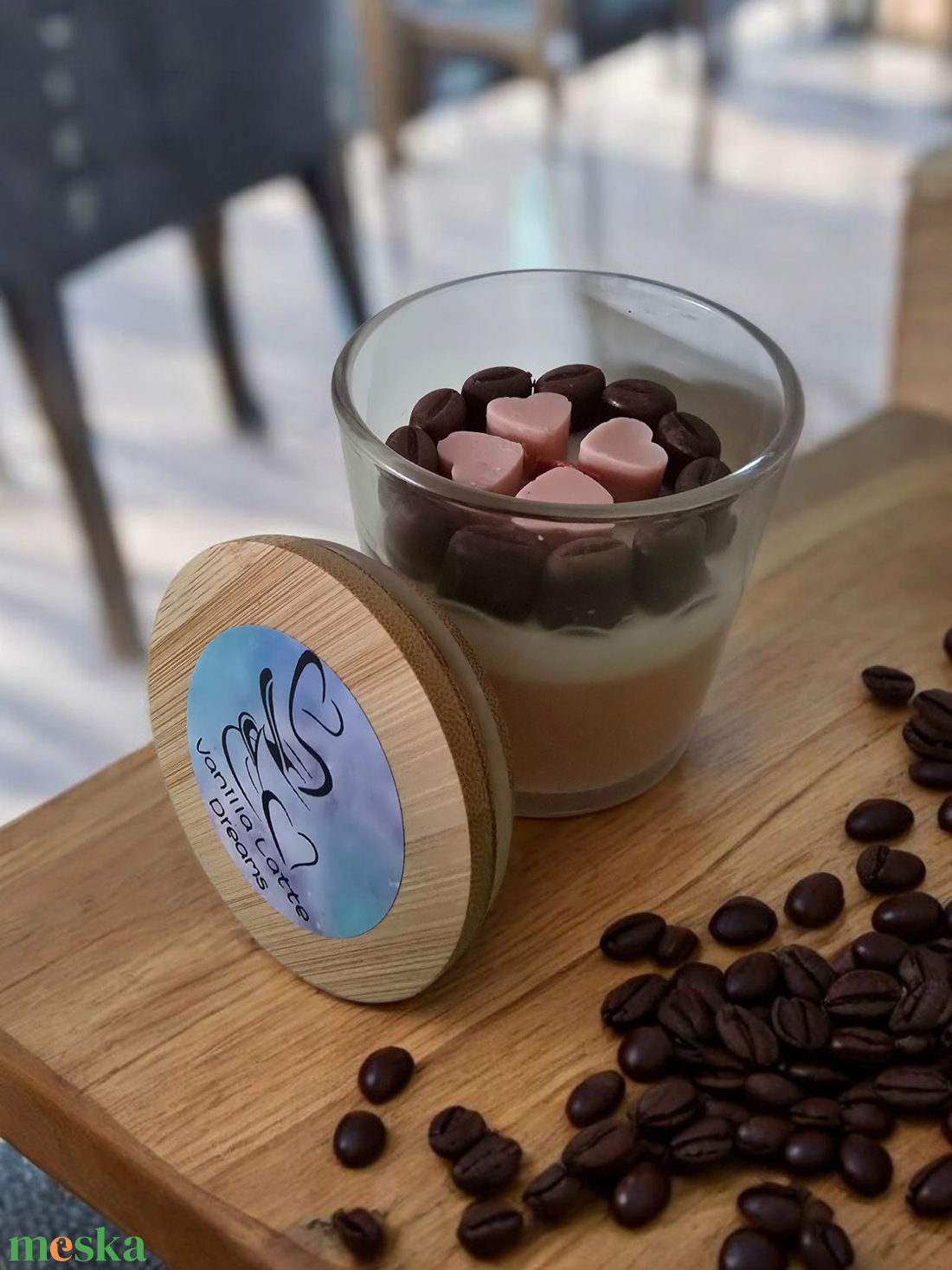 CoffeVanilla Soya Candle 150g - otthon & életmód - gyertya, illat, aroma - gyertya - Meska.hu CoffeVanilla Soya Candle 150g - otthon & életmód - gyertya, illat, aroma - gyertya - Meska.hu