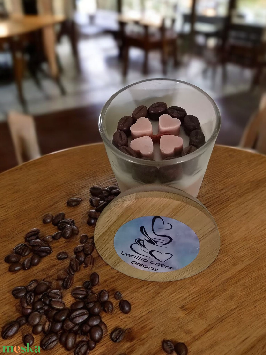 CoffeVanilla Soya Candle 150g - otthon & életmód - gyertya, illat, aroma - gyertya - Meska.hu CoffeVanilla Soya Candle 150g - otthon & életmód - gyertya, illat, aroma - gyertya - Meska.hu