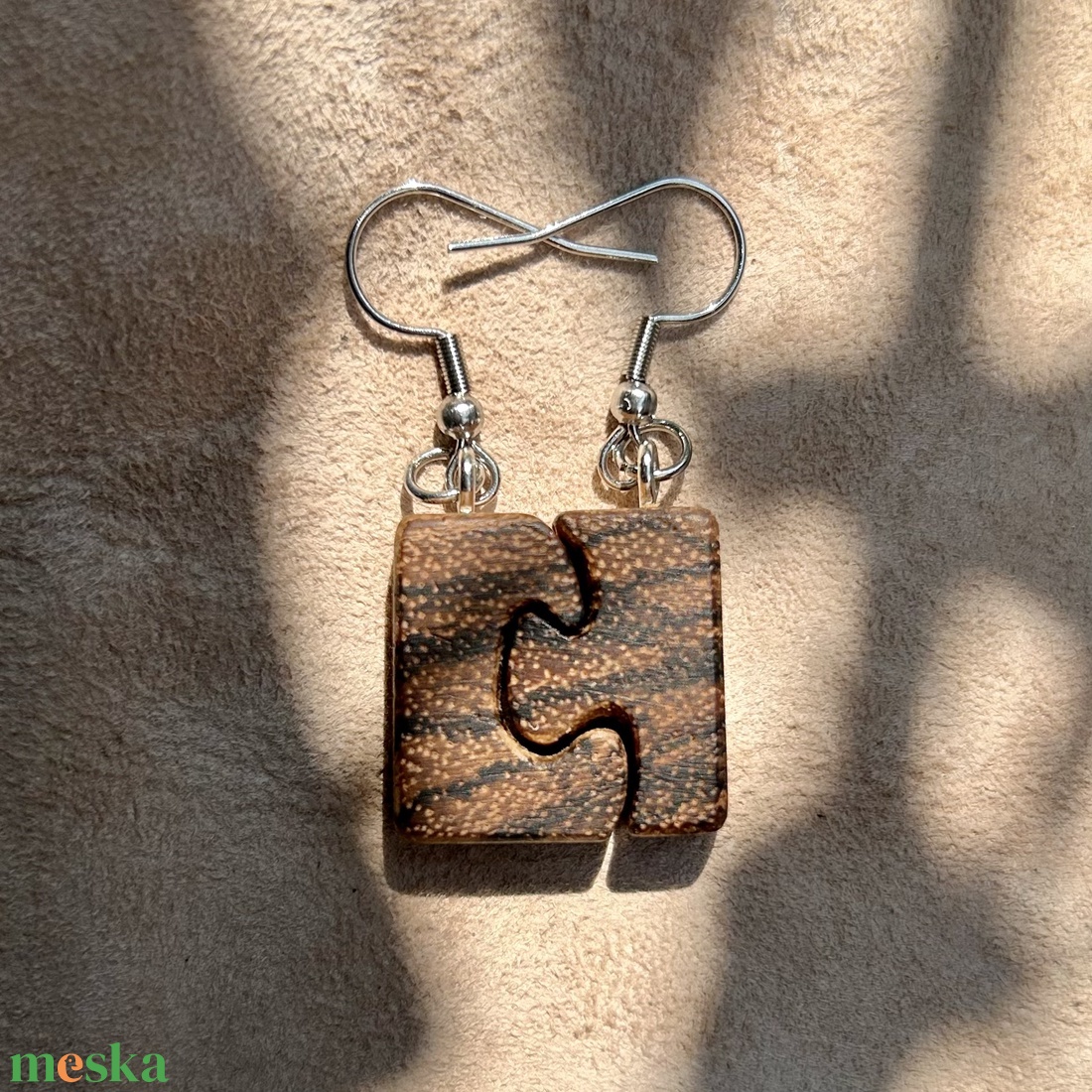 Puzzle füli - ékszer - fülbevaló - lógó fülbevaló - Meska.hu Puzzle füli - ékszer - fülbevaló - lógó fülbevaló - Meska.hu
