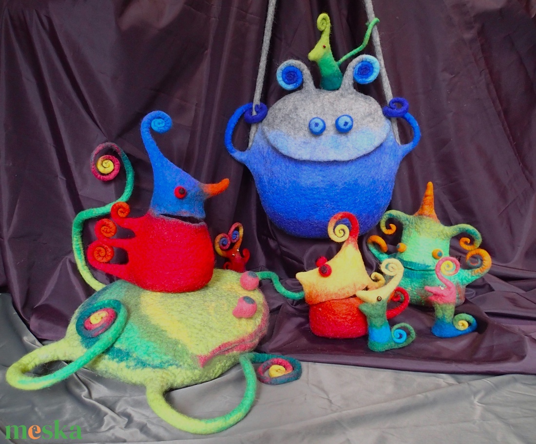 Nemez Kacifánt tárolók - játék & sport - plüssállat & játékfigura - más figura - Meska.hu