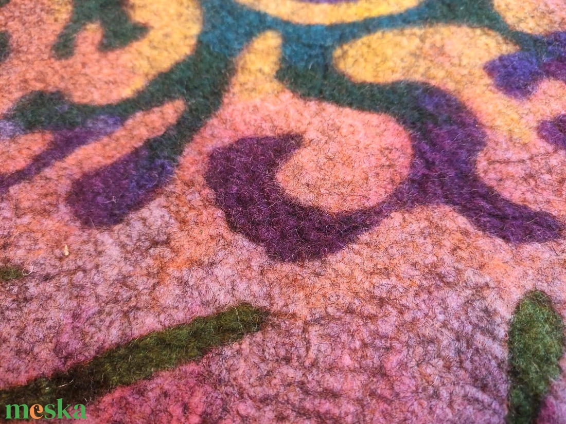 Szerelem 2 - nemez szőnyeg, falikép - otthon & életmód - lakástextil - szőnyeg - más típusú szőnyeg - Meska.hu