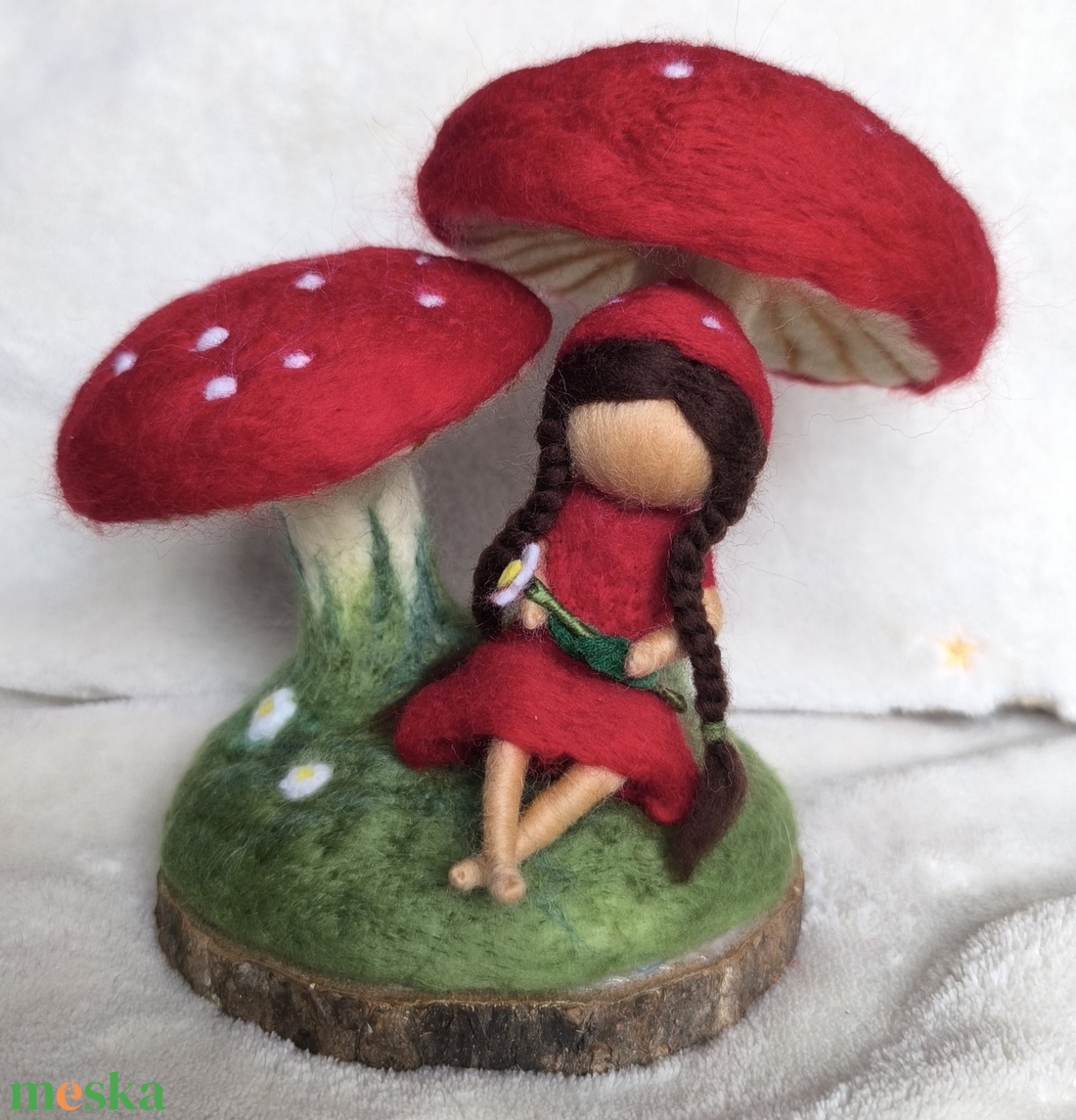 Erdei manó gombákkal -  - Meska.hu