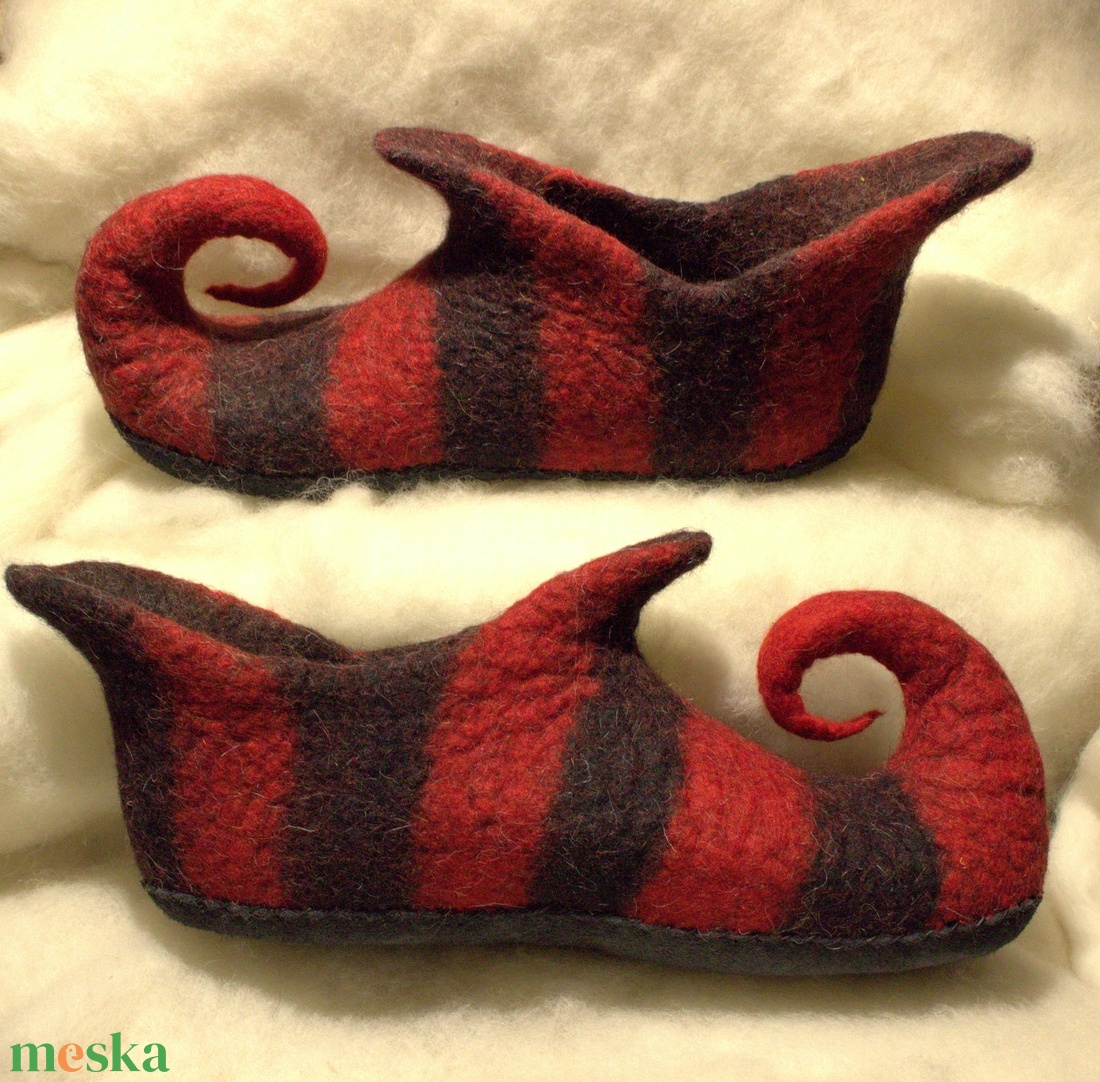 Nemezpapucs, Nemez mamusz, házicipő, mamusz 45-ös méretben - ruha & divat - cipő & papucs - mamusz & házicipő - Meska.hu