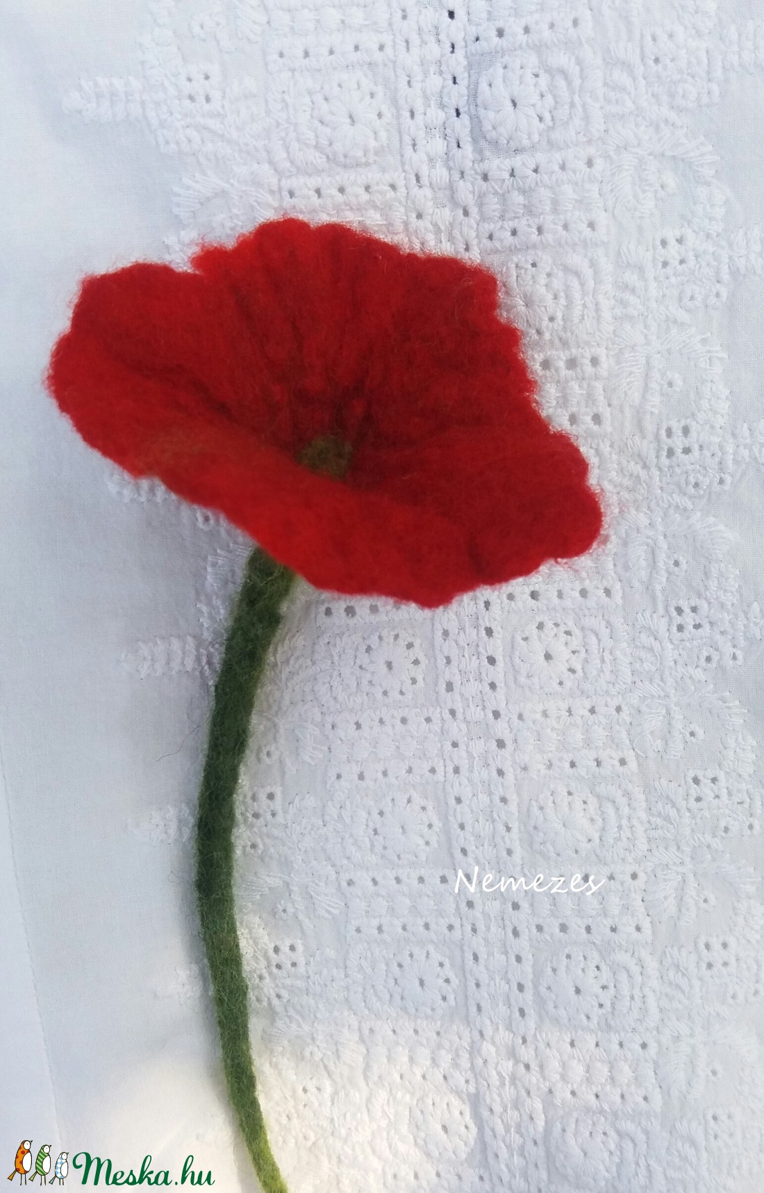 Virágot küldök neked - nemez virág -  - Meska.hu