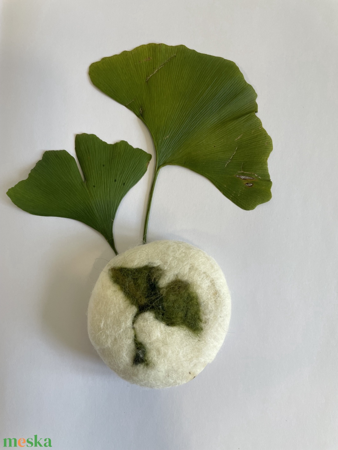 Ginkó - nemezelt szappan - otthon & életmód - fürdőszoba - szappantartó - Meska.hu Ginkó - nemezelt szappan - otthon & életmód - fürdőszoba - szappantartó - Meska.hu