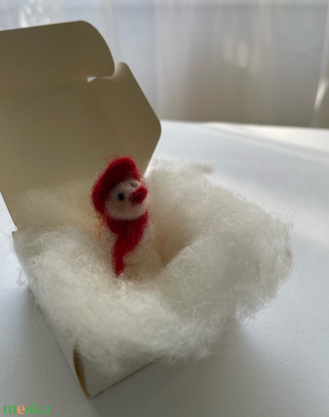 Legkisebb hóember  - otthon & életmód - dekoráció - ajtó- és ablak dekoráció - ajtódísz & kopogtató - Meska.hu