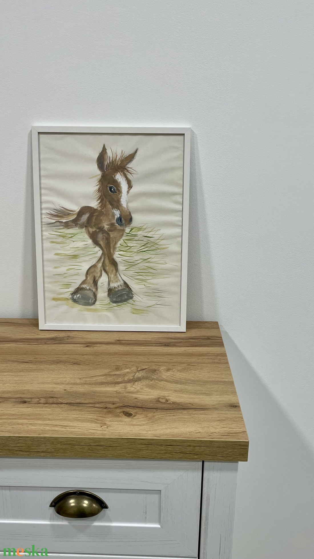 Szépség született - baba - mama - babaszoba dekoráció - babaszoba kép - Meska.hu