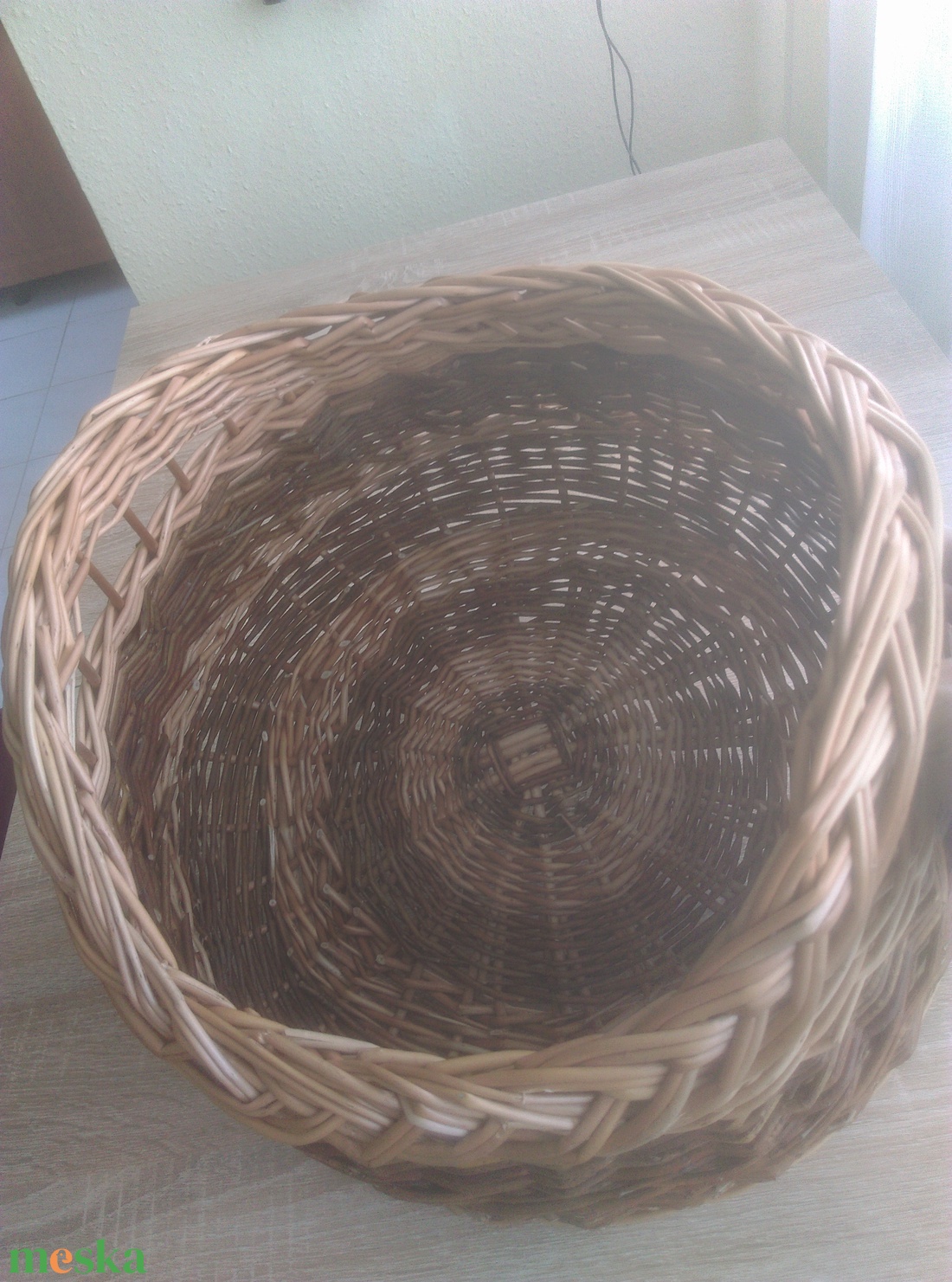 fonott kosár - otthon & életmód - tárolás & rendszerezés - tárolókosár - Meska.hu