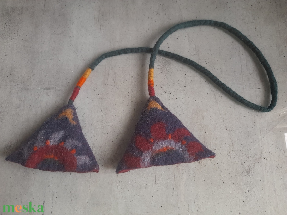 nemezelt edényfogó - otthon & életmód - konyhafelszerelés, tálalás - konyhai textil - edényfogó & edényfedő - Meska.hu