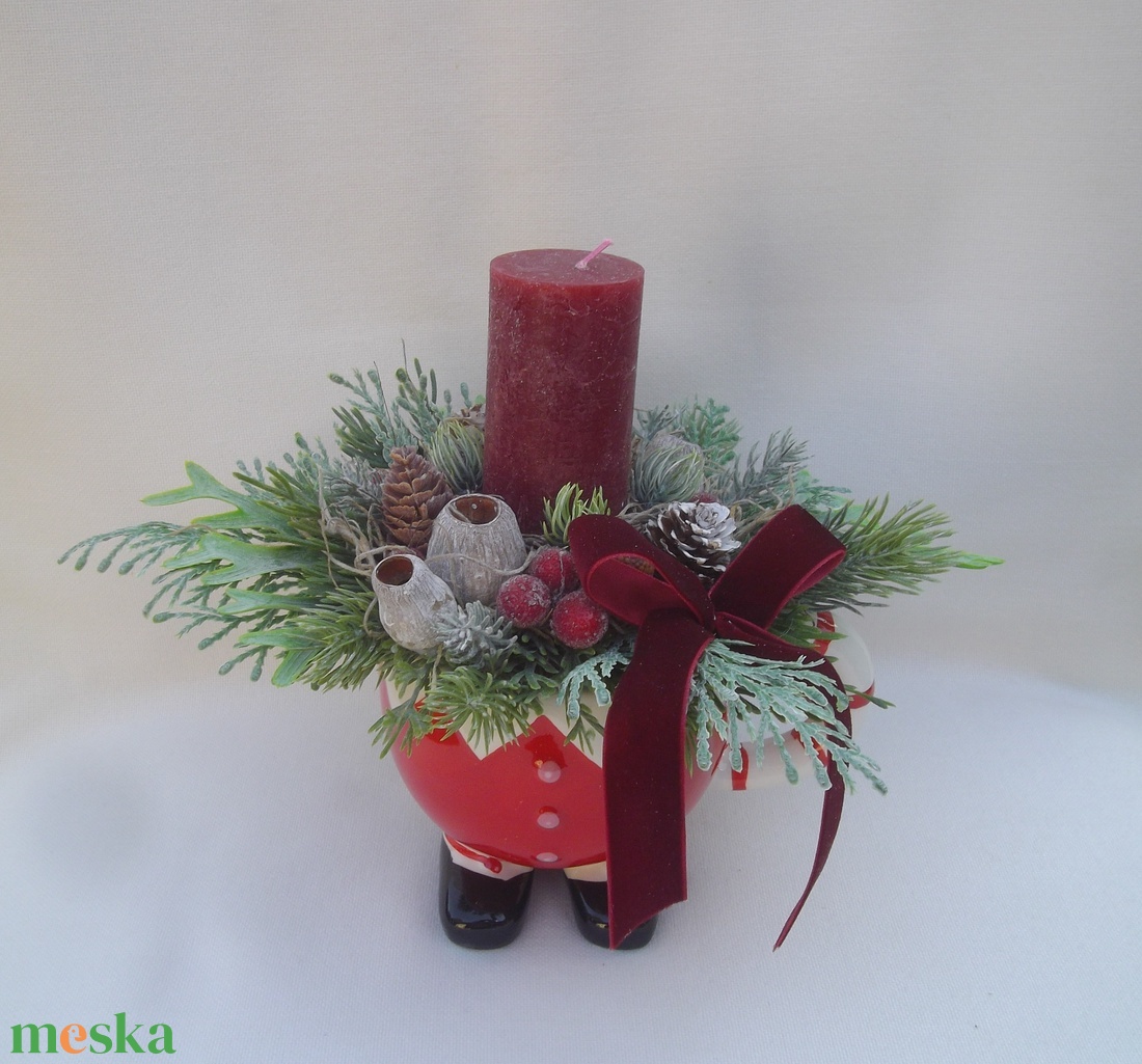 Karácsonyi asztaldísz - karácsony - adventi díszek - adventi asztaldísz - Meska.hu Karácsonyi asztaldísz - karácsony - adventi díszek - adventi asztaldísz - Meska.hu