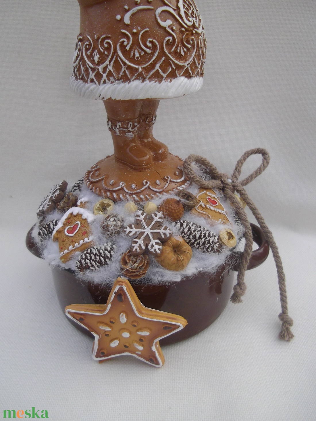 Csupa édes karácsonyi asztaldísz - karácsony - adventi díszek - adventi asztaldísz - Meska.hu