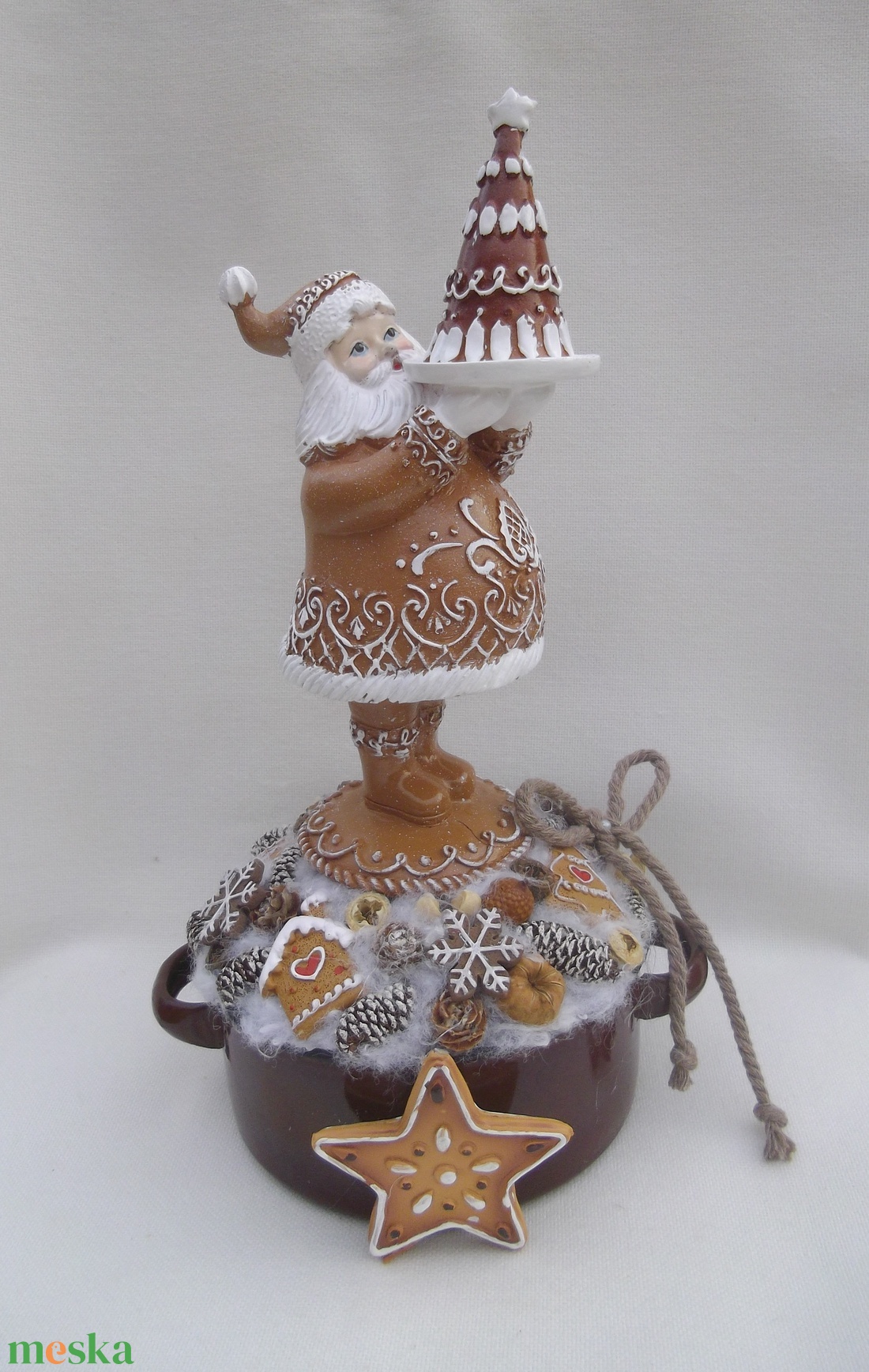 Csupa édes karácsonyi asztaldísz - karácsony - adventi díszek - adventi asztaldísz - Meska.hu